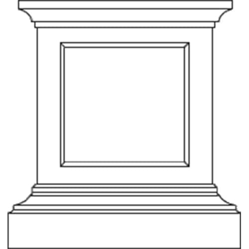 Classic Pedestal - Tudor Rose preview 1